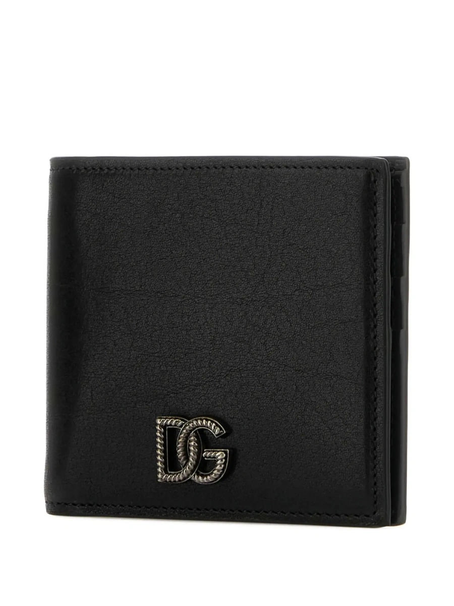 Portofel Dolce &amp; Gabbana negru din piele - Img 5