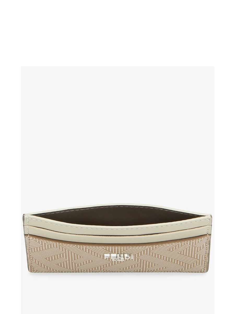 Portofel Fendi neutru din piele - Img 3