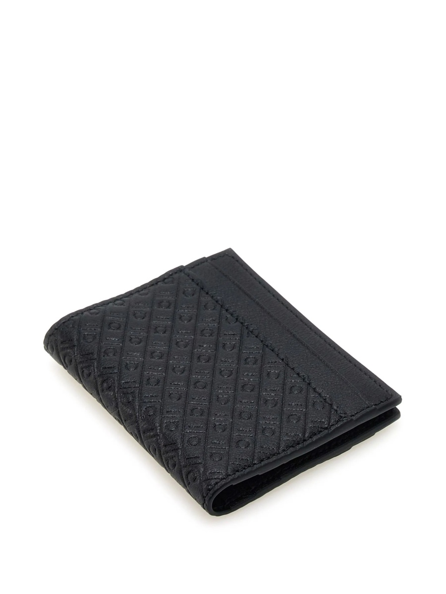 Portofel Ferragamo negru din piele - Img 3