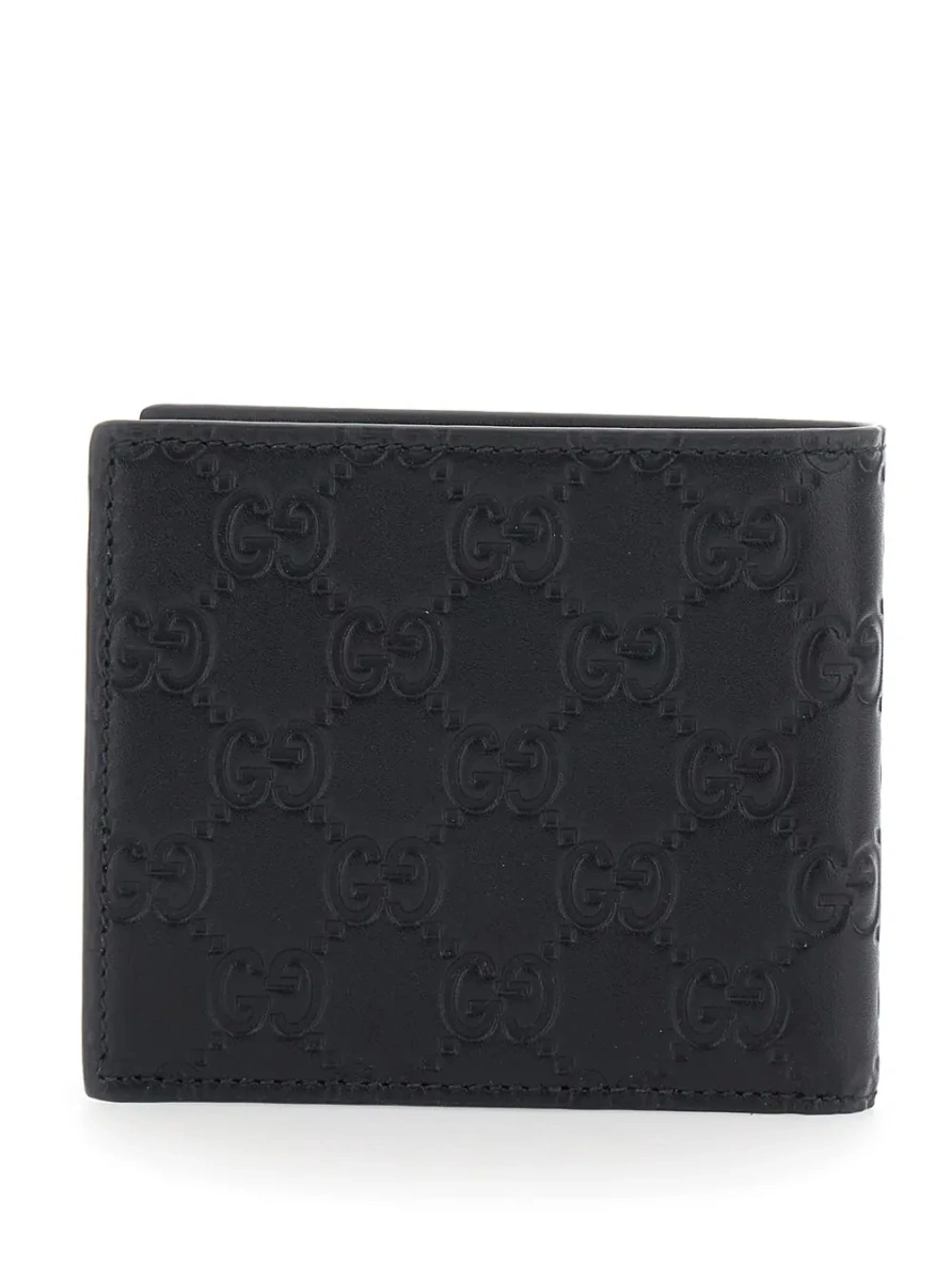 Portofel Gucci negru din piele - Img 2