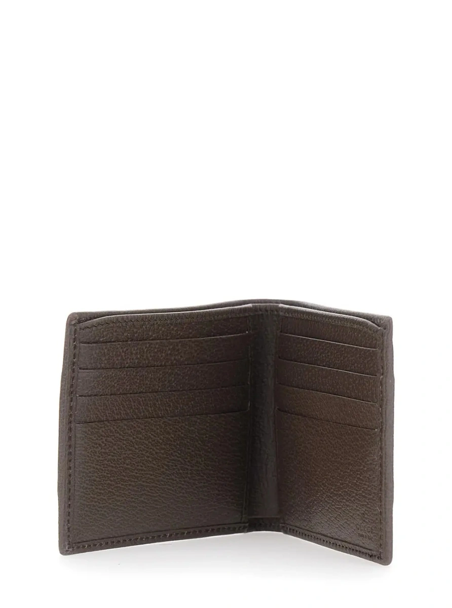Portofel Gucci 'Ophidia' bej din piele si canvas GG - Img 3