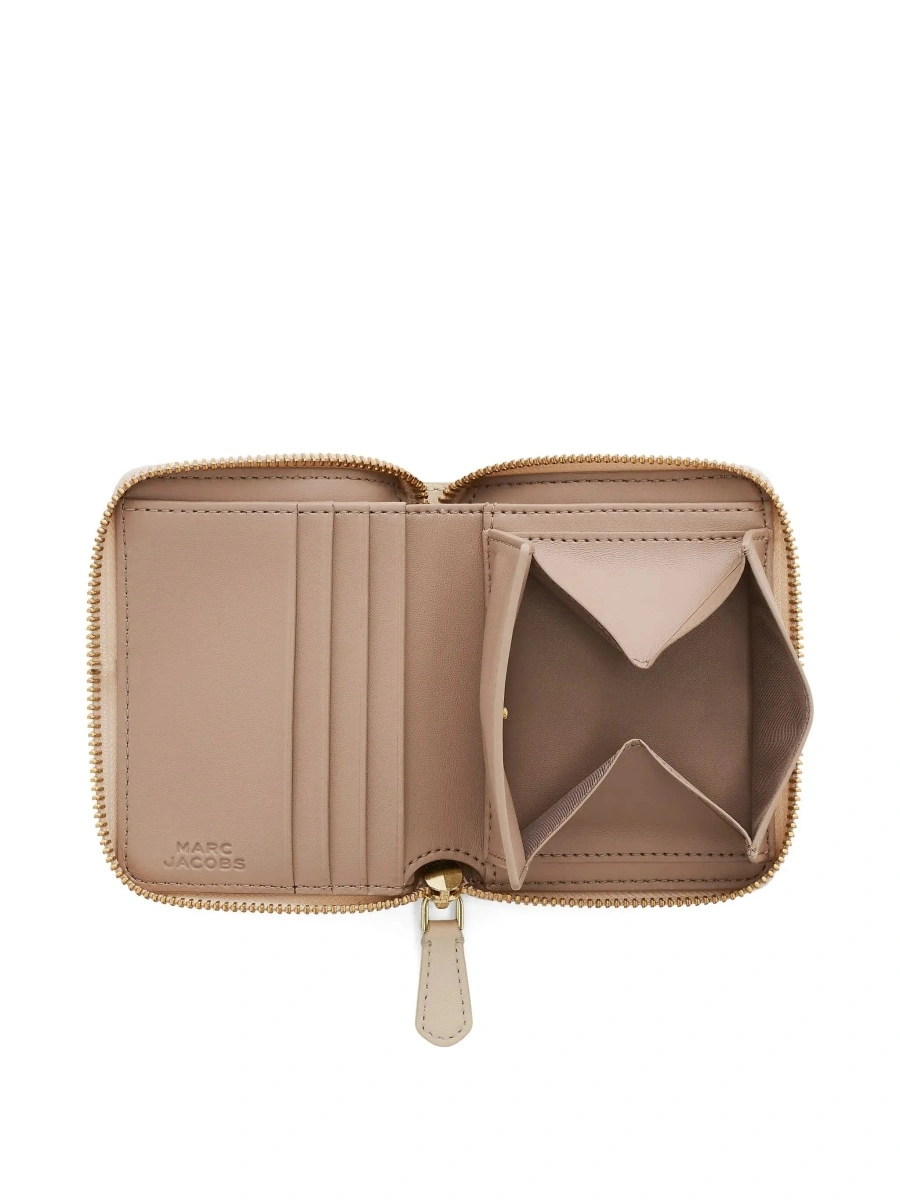 Portofel Marc Jacobs alb din piele - Img 6
