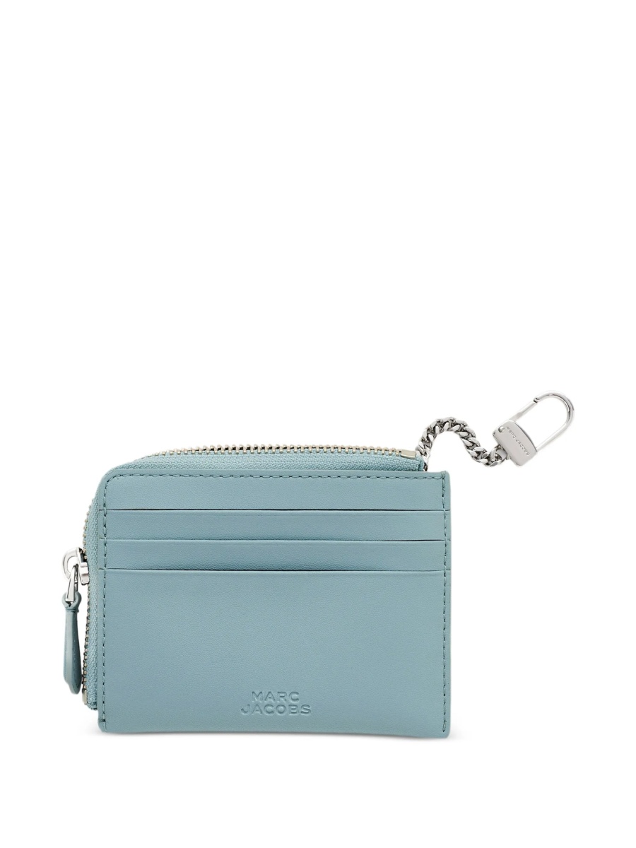 Portofel Marc Jacobs albastru din piele - Img 2