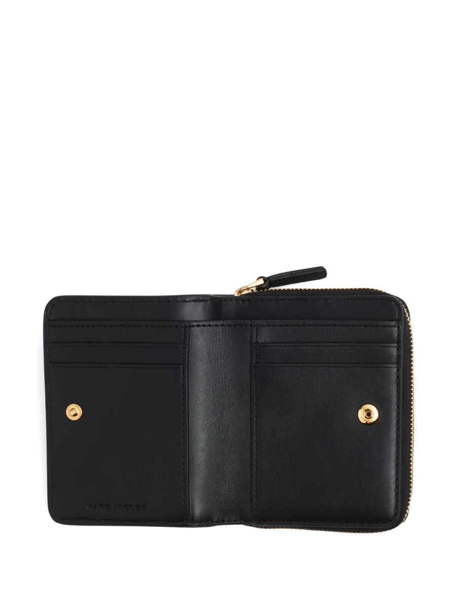 Portofel Marc Jacobs negru din piele - Img 4