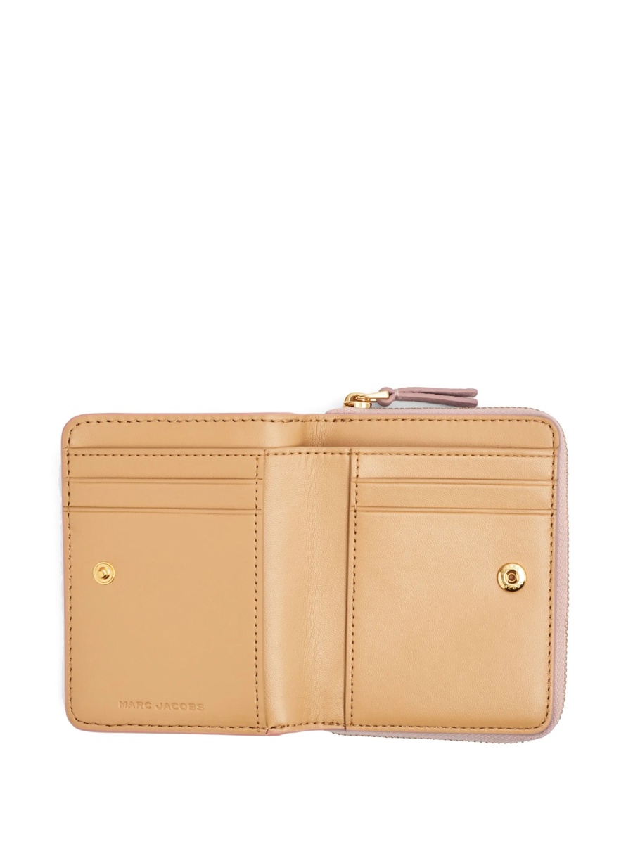 Portofel Marc Jacobs roz din piele - Img 4