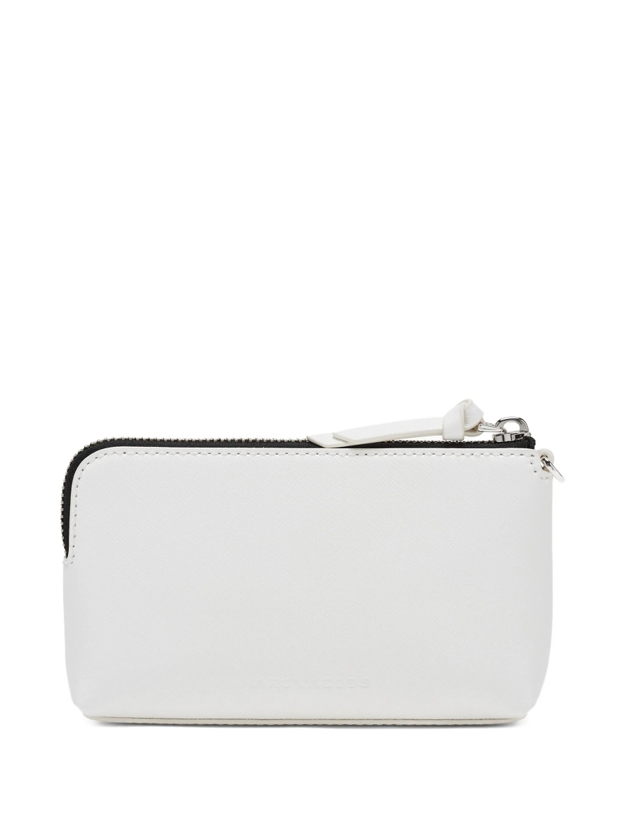 Portofel Marc Jacobs snapshot alb din piele - Img 2