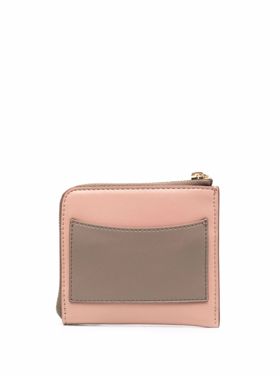 Portofel Stella McCartney roz din poliuretan - Img 2