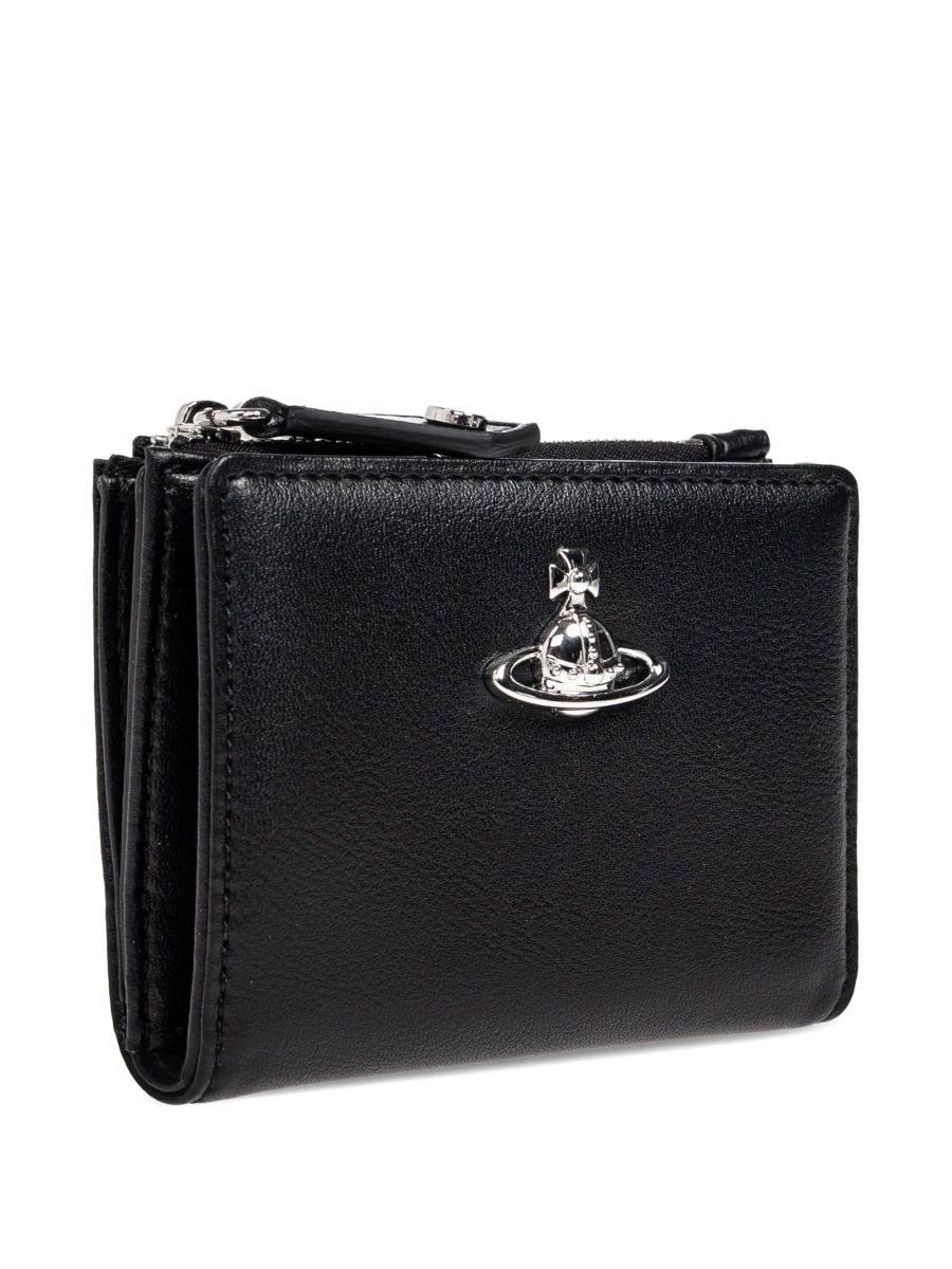 Portofel Vivienne Westwood negru din polyester - Img 3