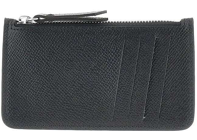 Portofele 'Four Stitches' leather coin-holder pouch - Img 2