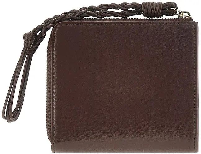 Portofele 'Tangle' leather zippered cardholder - Img 2
