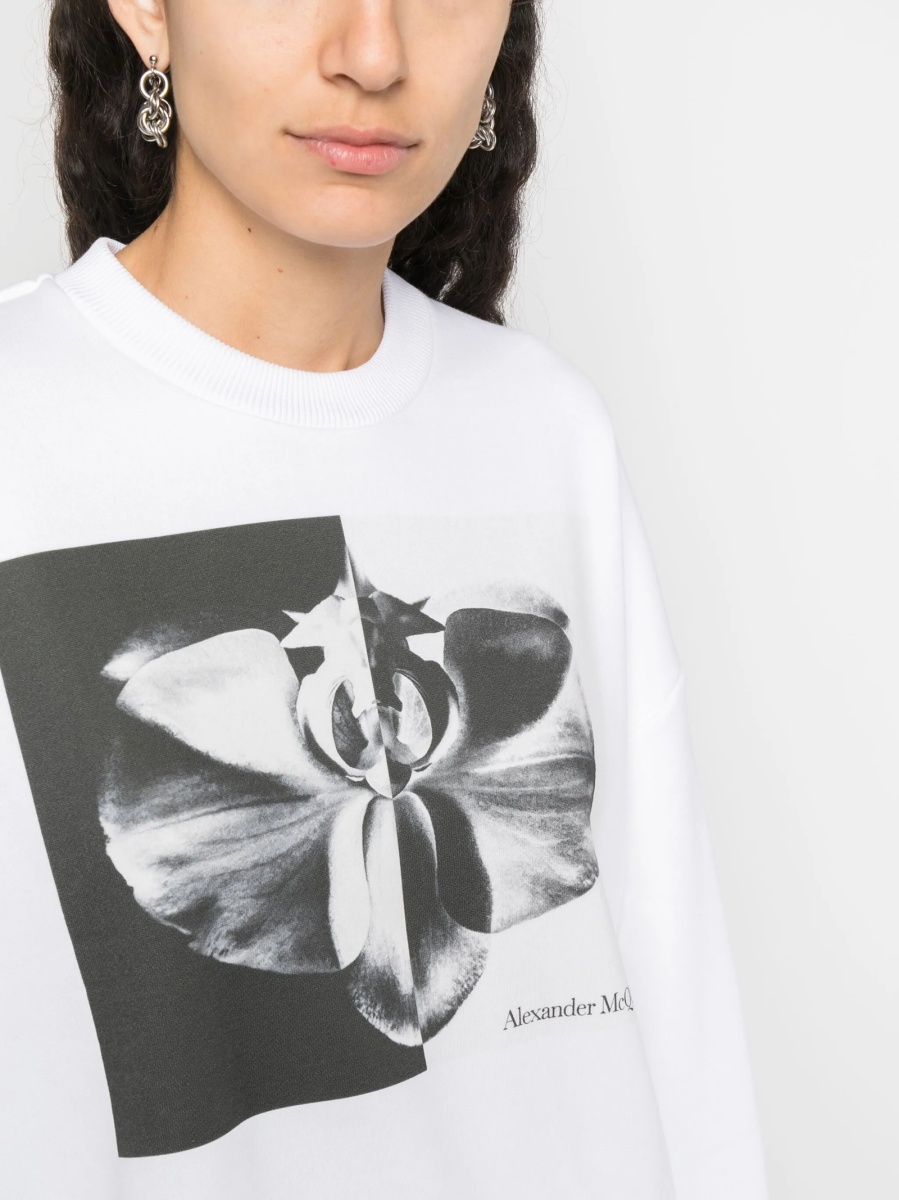 Pulover Alexander McQueen alb - Img 5