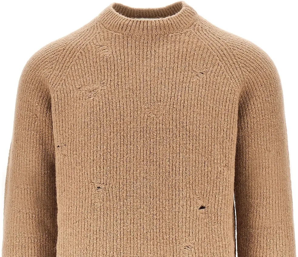 Pulover Alpaca-wool blend crewneck sweater - Img 2