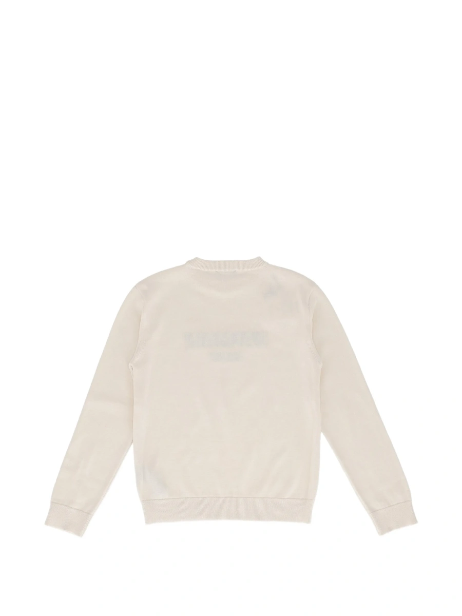 Pulover Balmain neutru din bumbac - Img 2