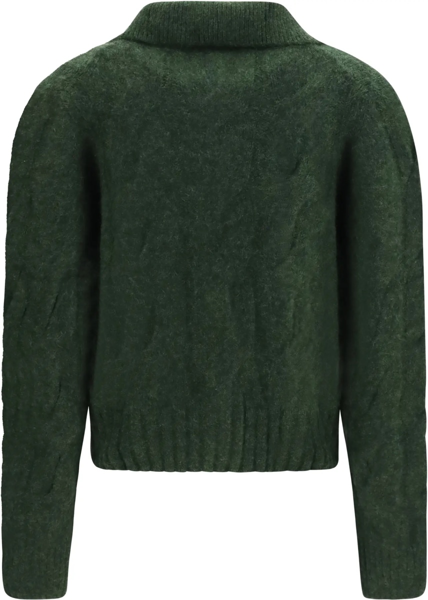 Pulover Cashmere and silk Sweater with buttons - Img 2