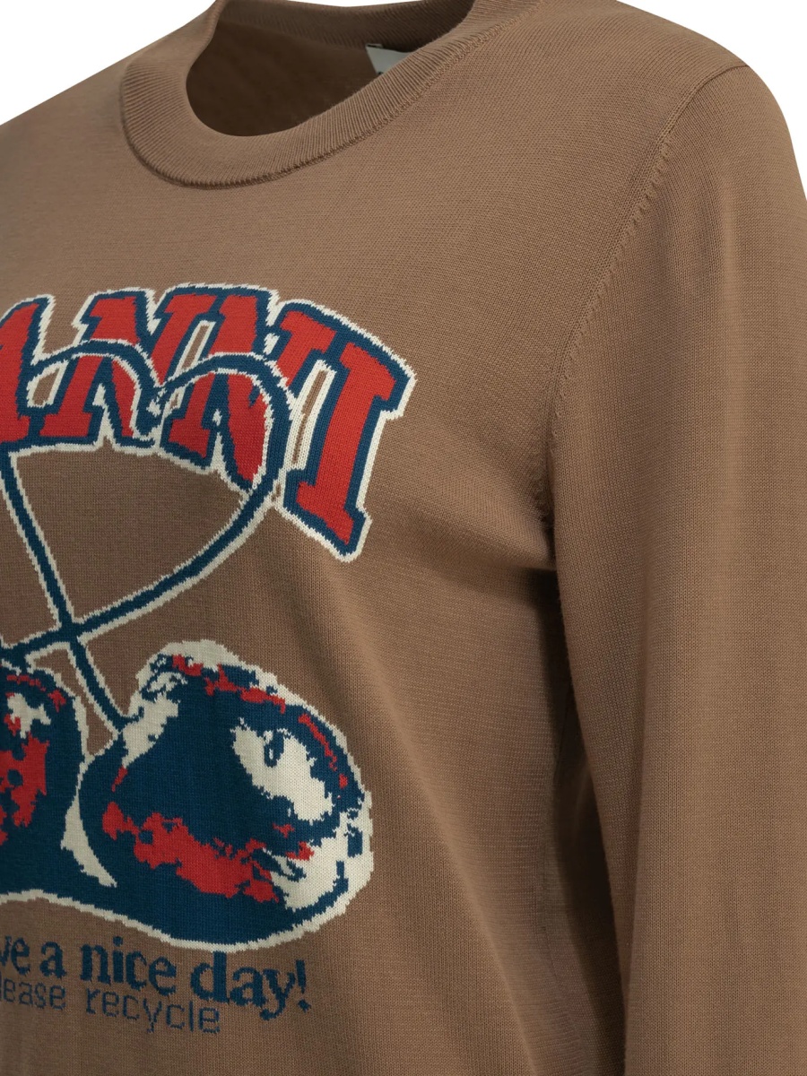 Pulover "Cherry" crewneck sweater - Img 4