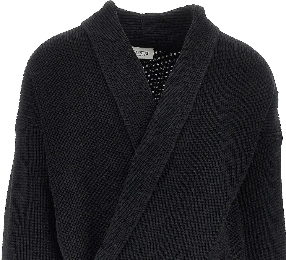 Pulover Cotton knitted cardigan - Img 2