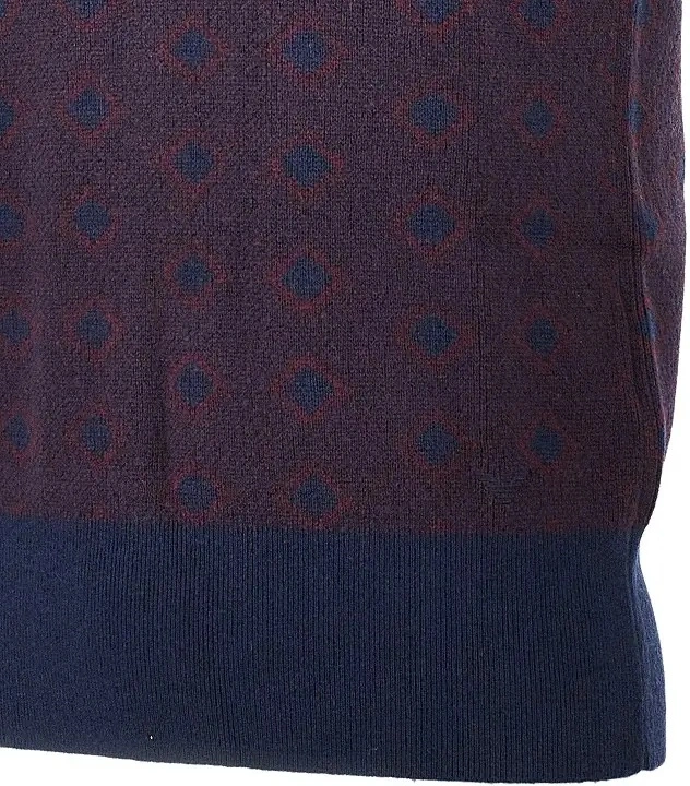 Pulover Emporio Armani multicolor din casmir si lana - Img 2