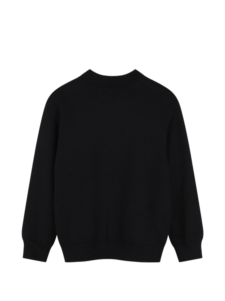 Pulover Givenchy negru din bumbac si casmir - Img 2