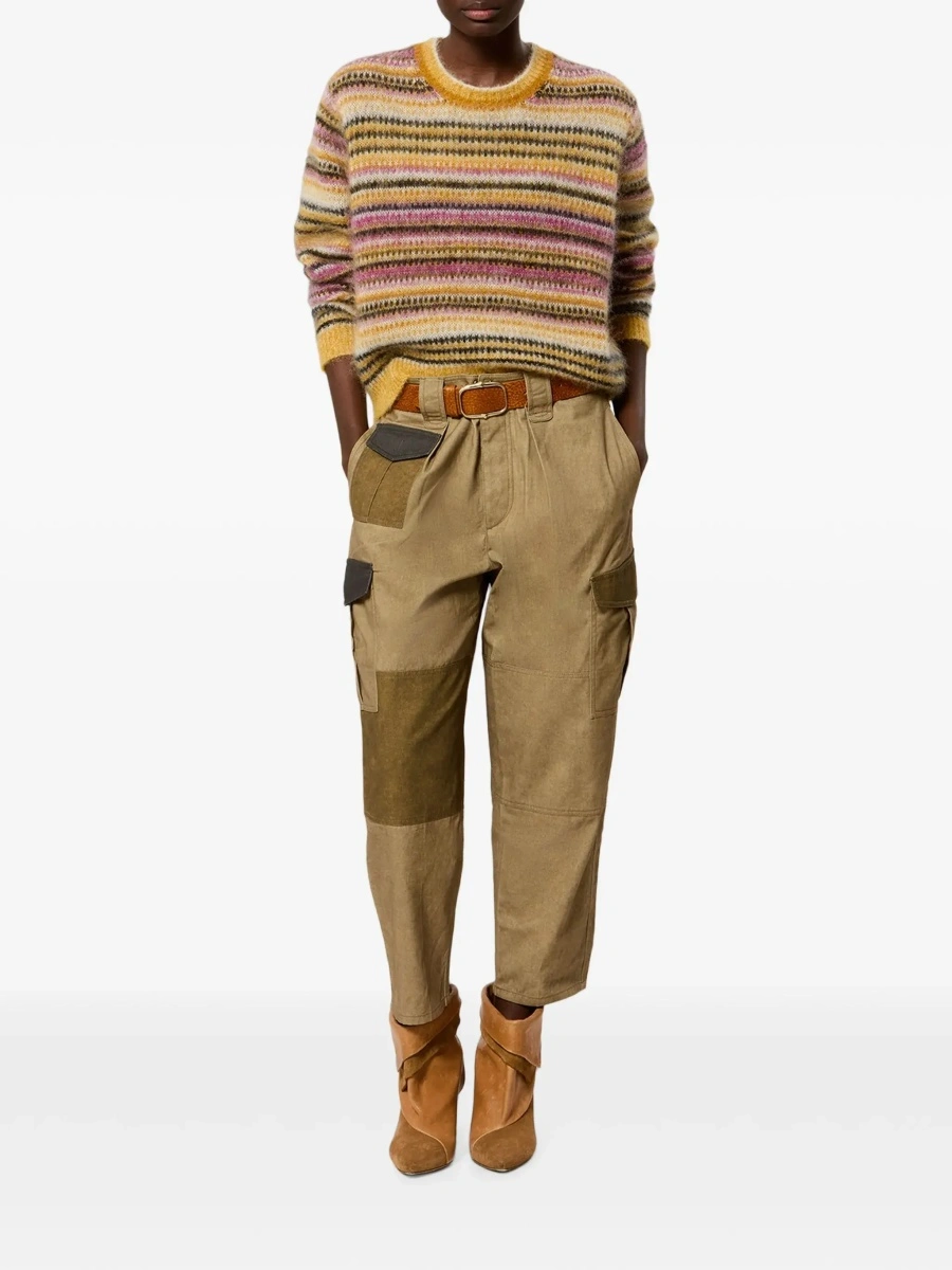 Pulover Isabel Marant multicolor din lana - Img 4