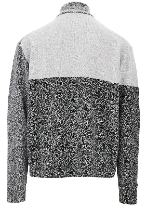 Pulover JACQUEMUS gri din lana si casmir - Img 3