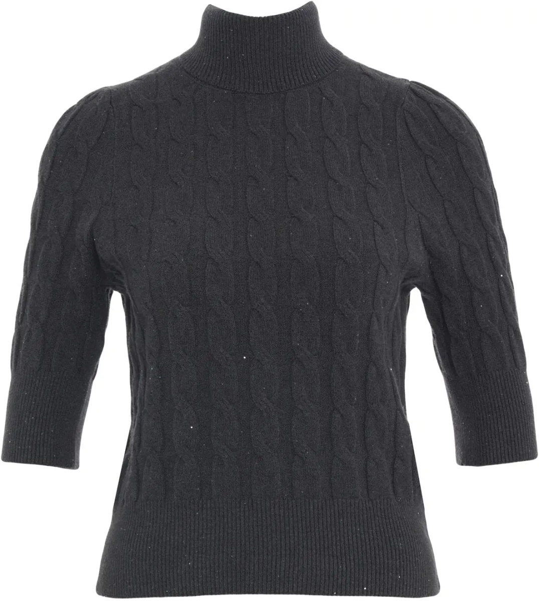 Pulover Knit sweater with cable-knit pattern - Img 2