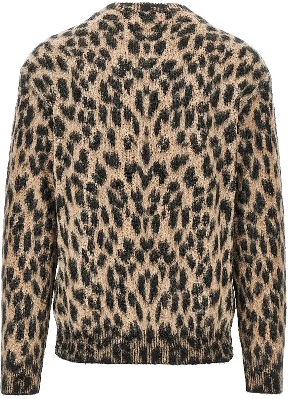 Pulover Knitted sweater with spotted motif - Img 3