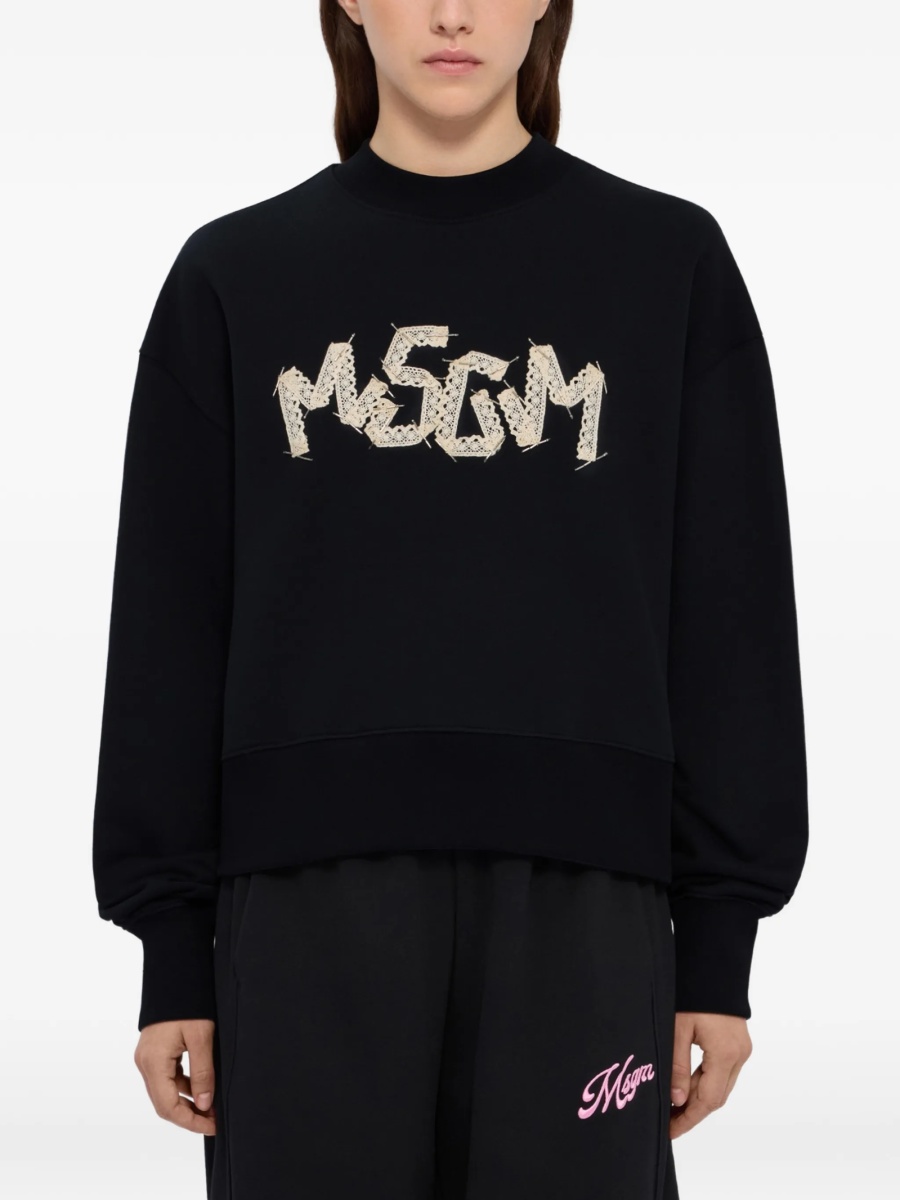 Pulover MSGM negru - Img 3