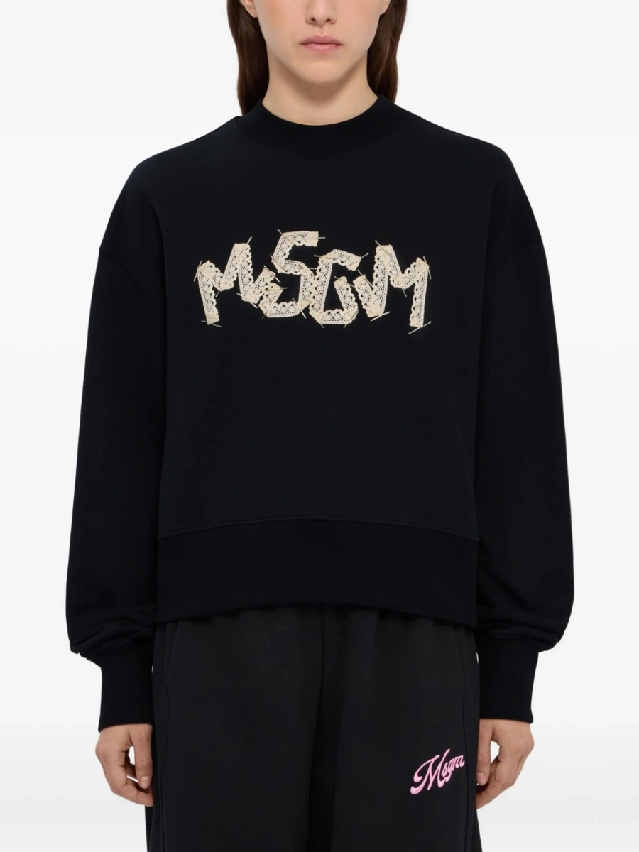 Pulover MSGM negru - Img 3