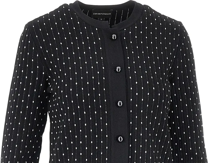 Pulover Ottoman knit crewneck cardigan - Img 2