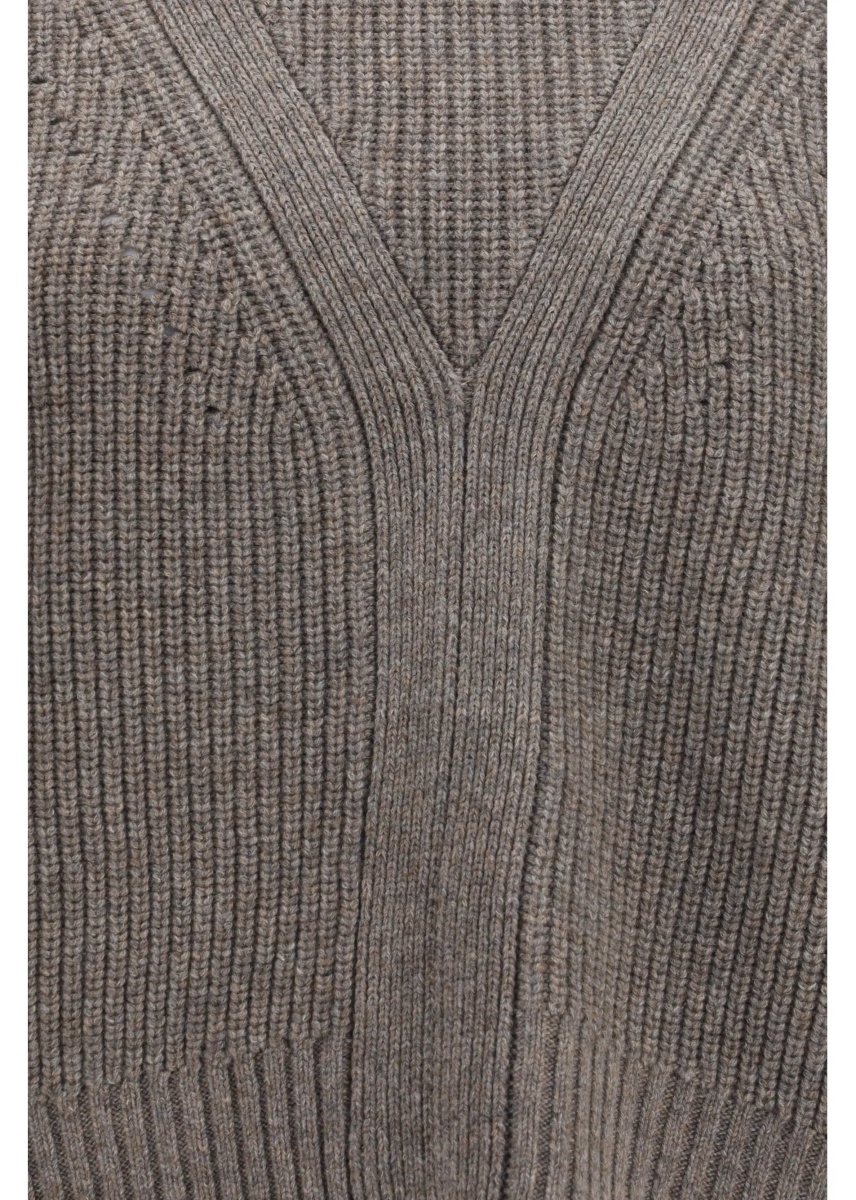 Pulover P.A.R.O.S.H. High-neck Sweater with perforated shoulders - Img 3