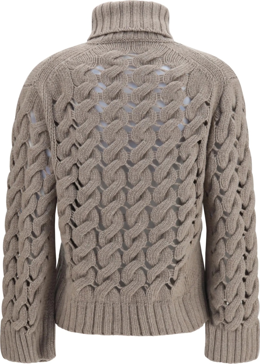 Pulover P.A.R.O.S.H. Perforated turtleneck Sweater - Img 2
