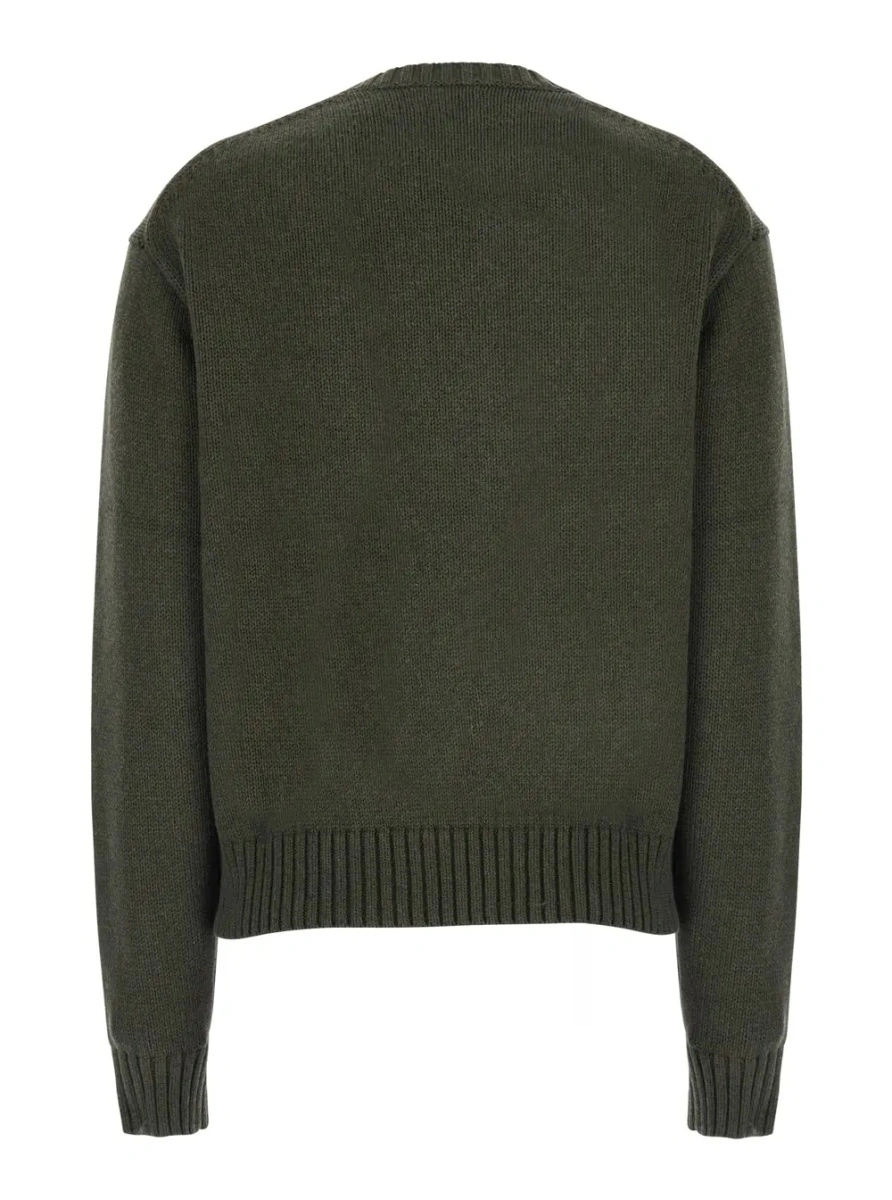 Pulover Ralph Lauren verde din lana si casmir - Img 2