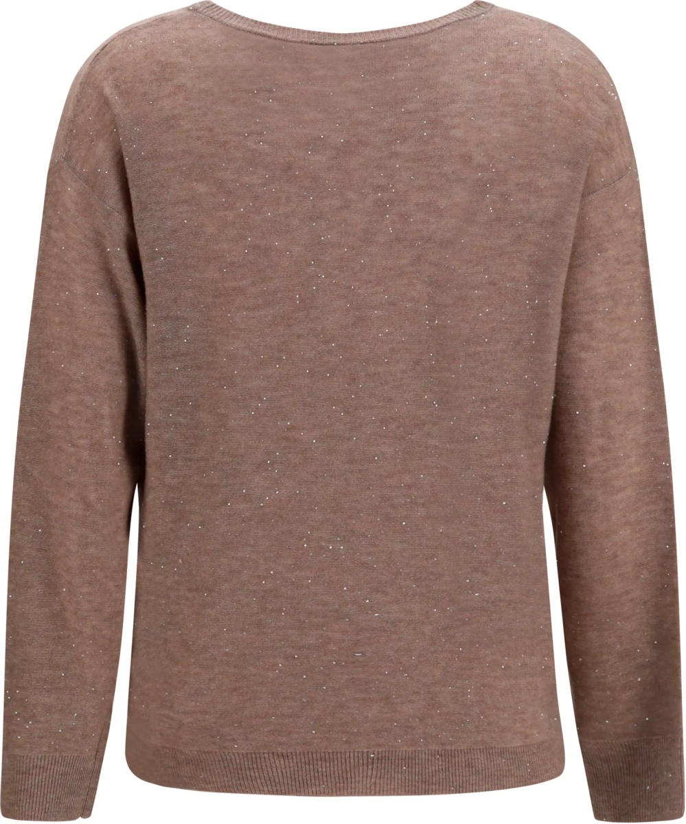 Pulover Sequin-embellished Sweater - Img 2