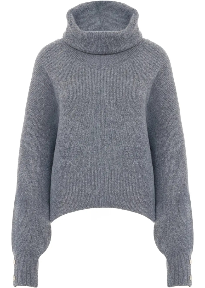 Pulover Sweater with high neck - Img 2
