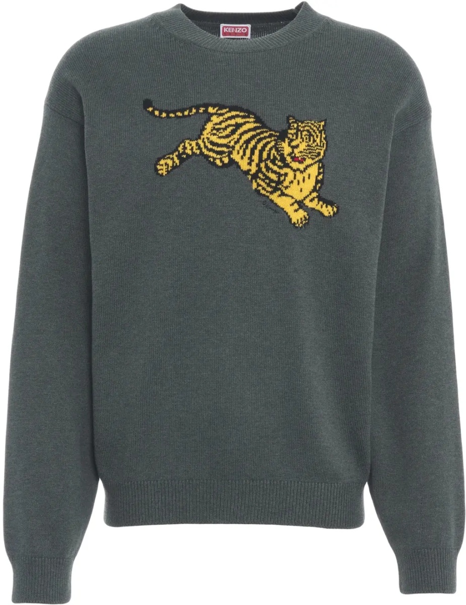 Pulover Sweater with intarsia logo - Img 2