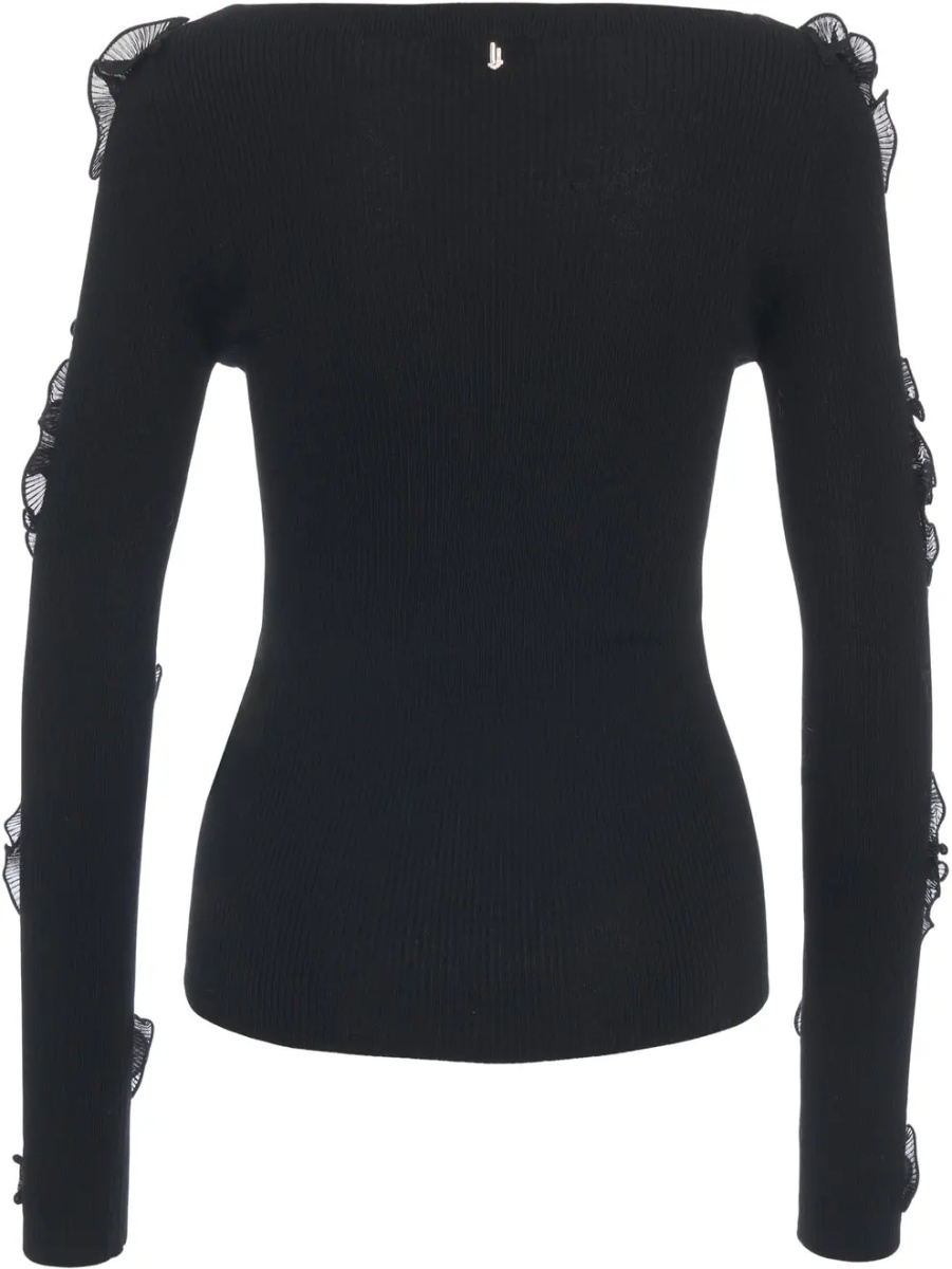 Pulover Sweater with ruffle details - Img 2