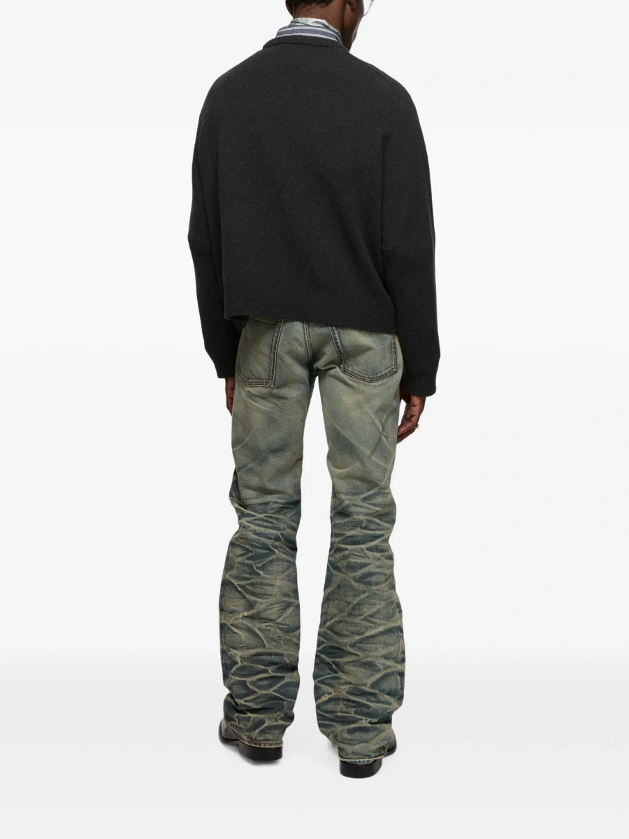 Pulover tricotat Acne Studios negru - Img 3