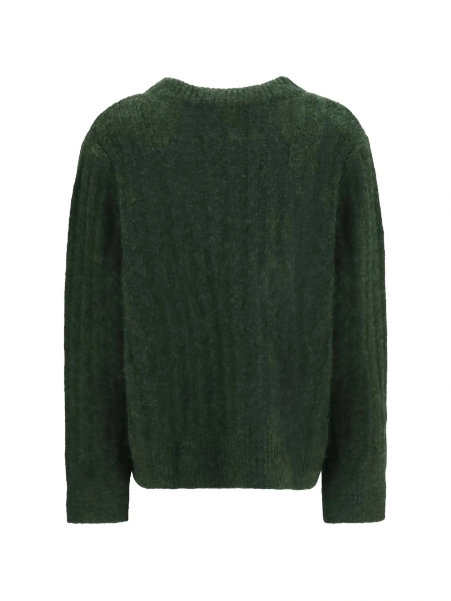 Pulover tricotat Allude verde - Img 2
