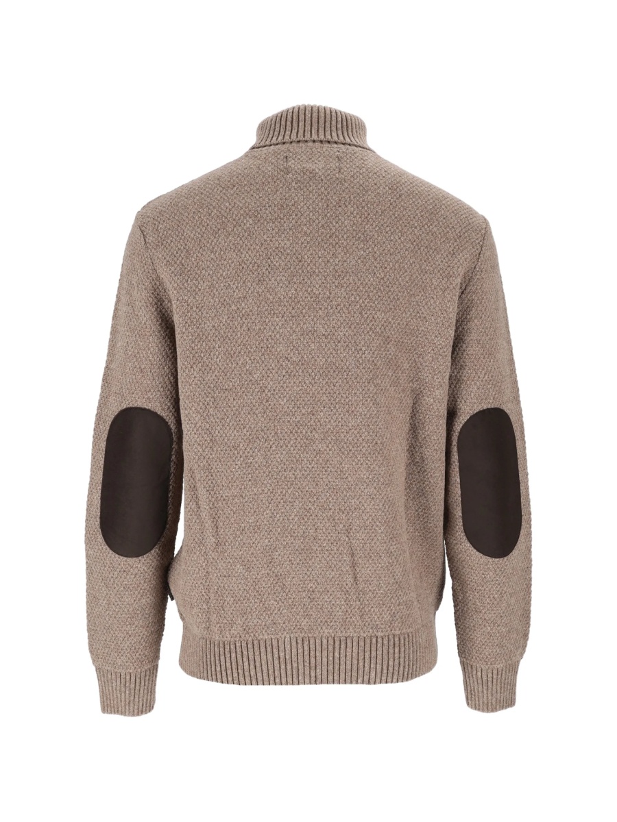 Pulover tricotat Barbour neutru - Img 2