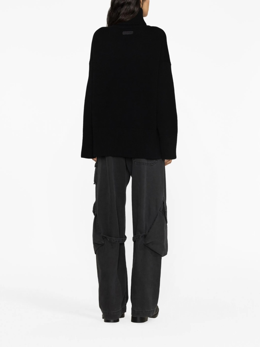Pulover tricotat CANADA GOOSE negru - Img 4
