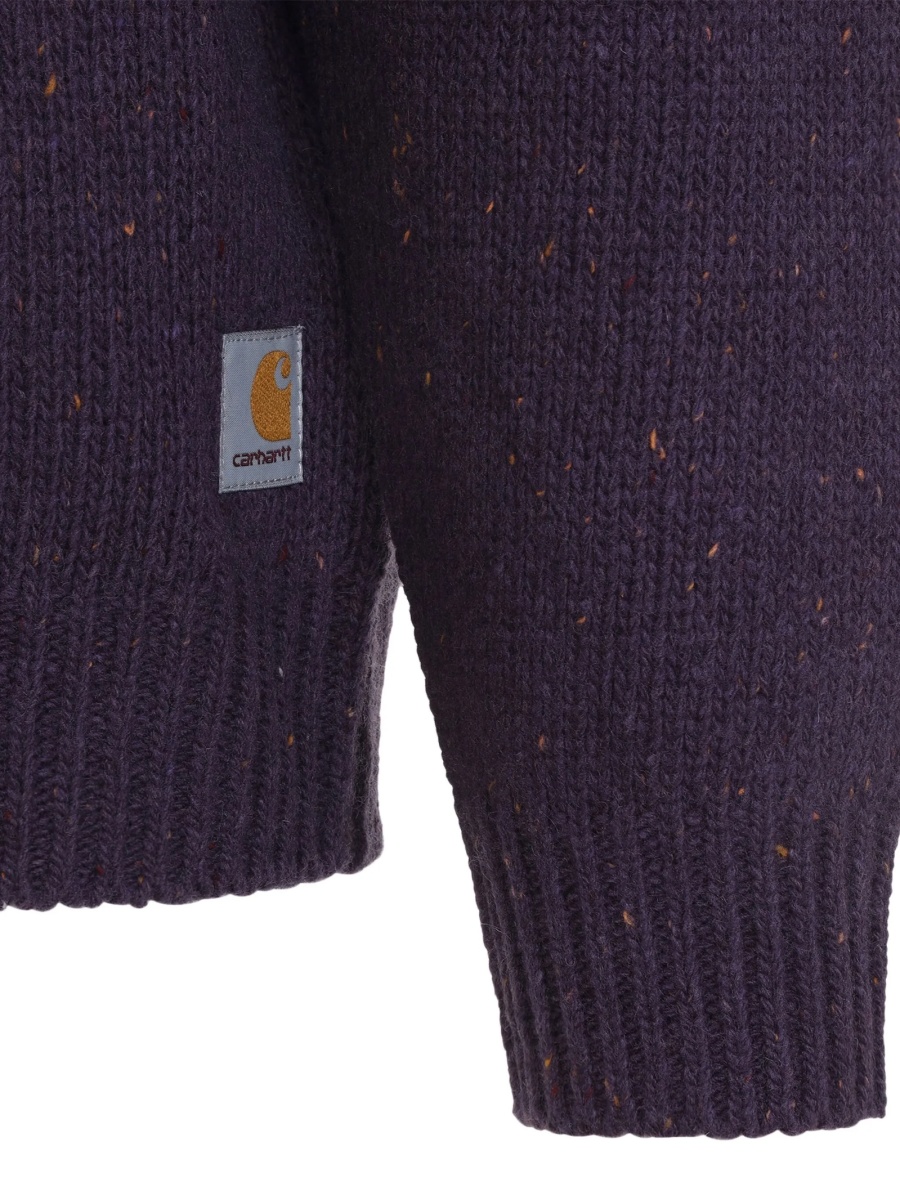 Pulover tricotat Carhartt violet - Img 3