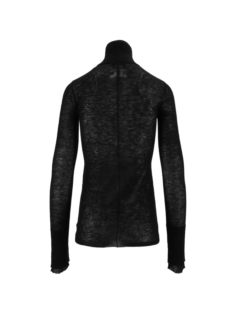 Pulover tricotat Elisabetta Franchi negru - Img 2