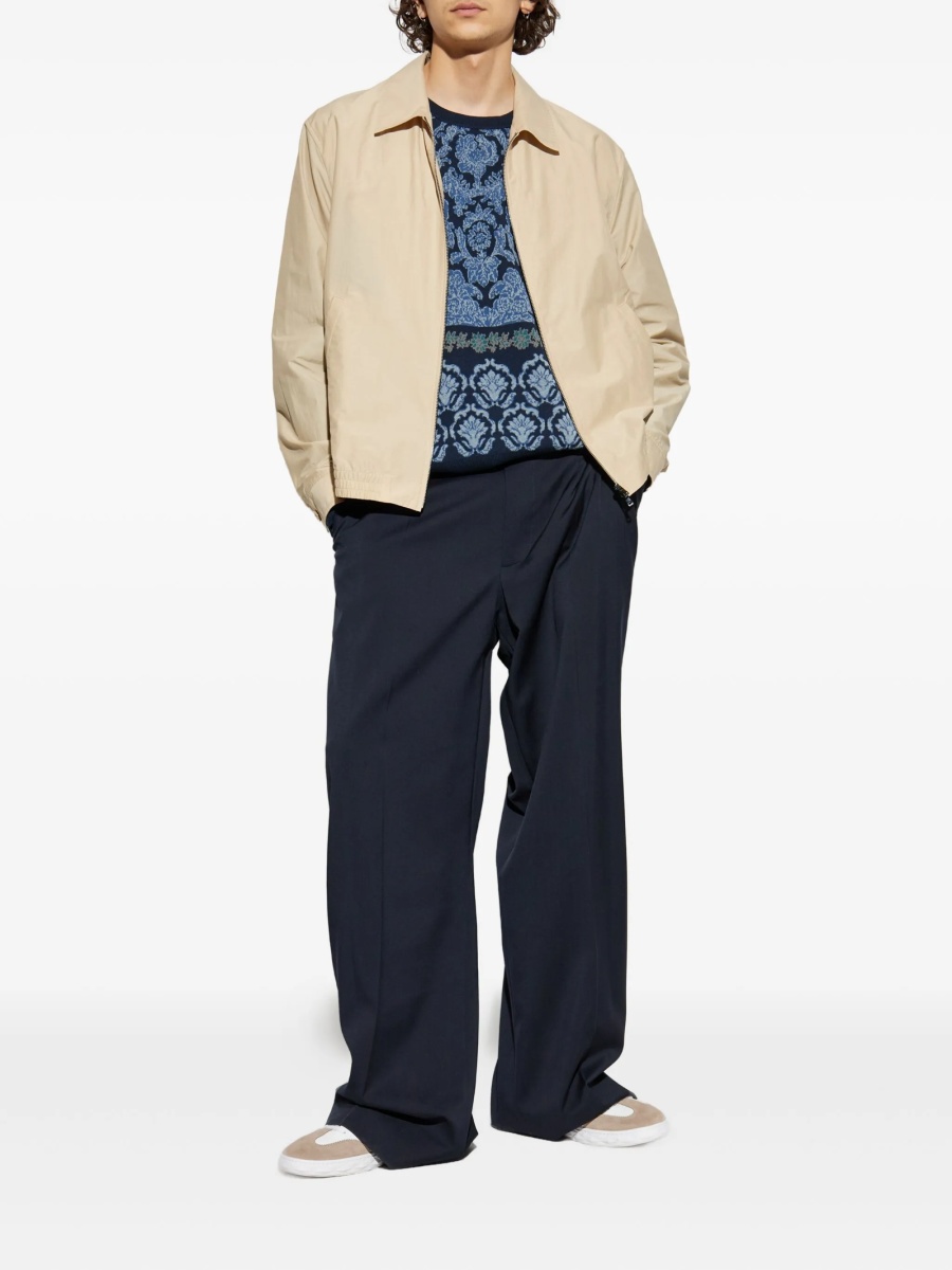 Pulover tricotat ETRO albastru - Img 2