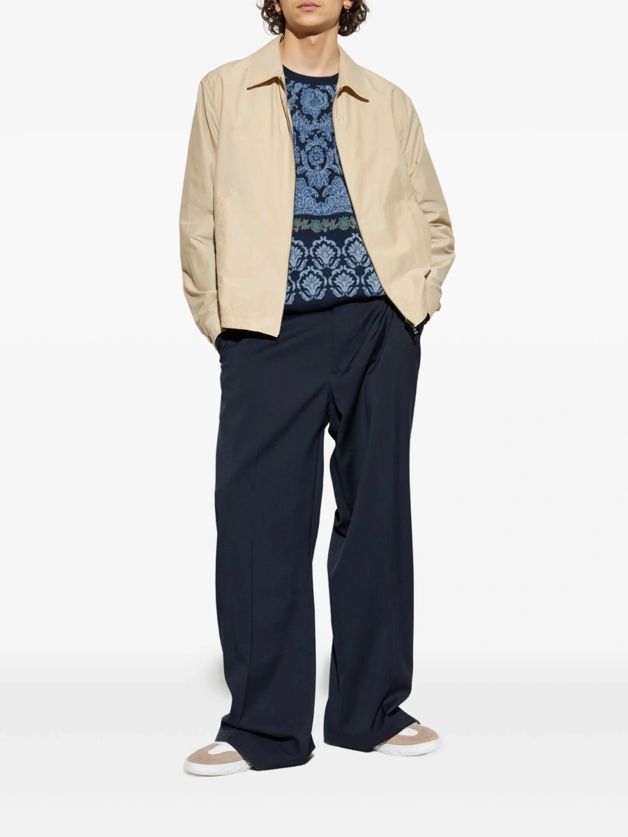 Pulover tricotat ETRO albastru - Img 2