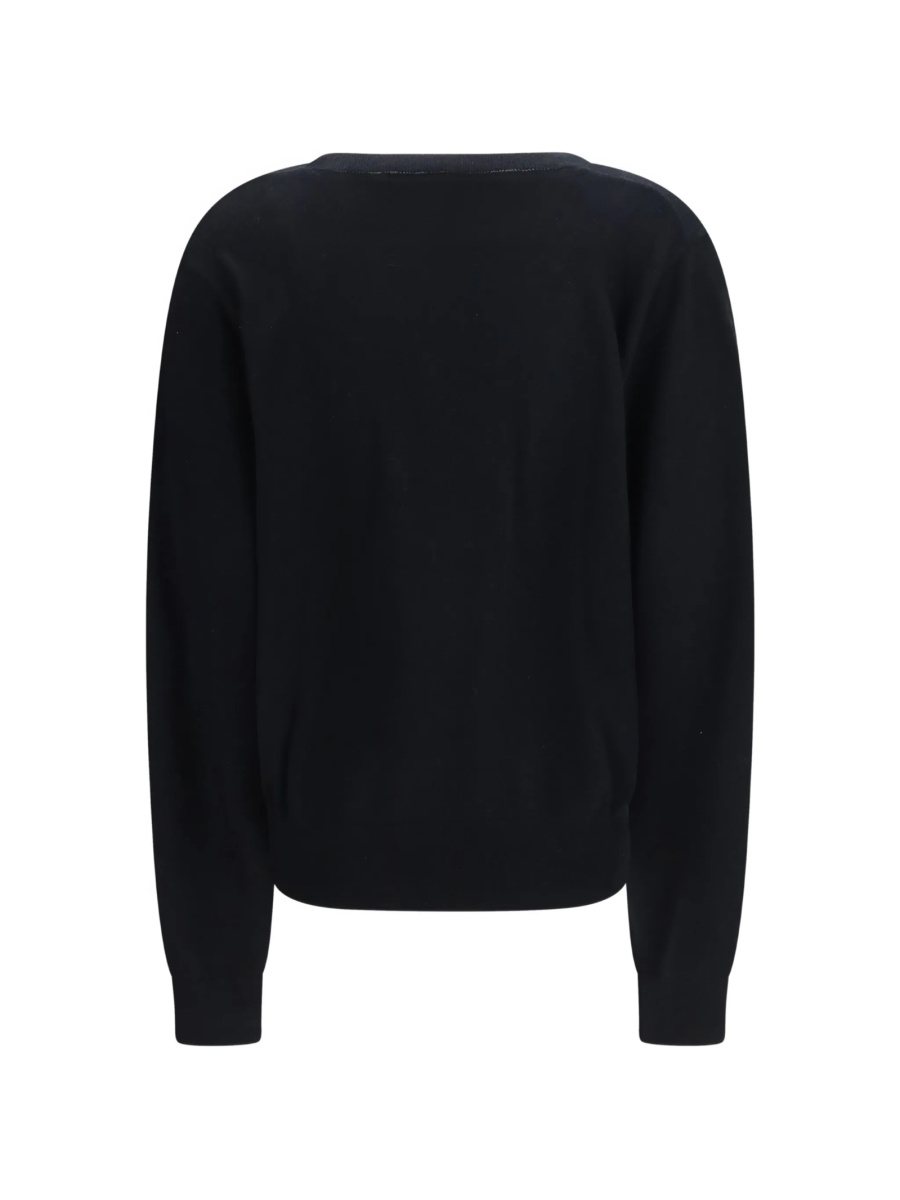 Pulover tricotat EXTREME CASHMERE negru - Img 2