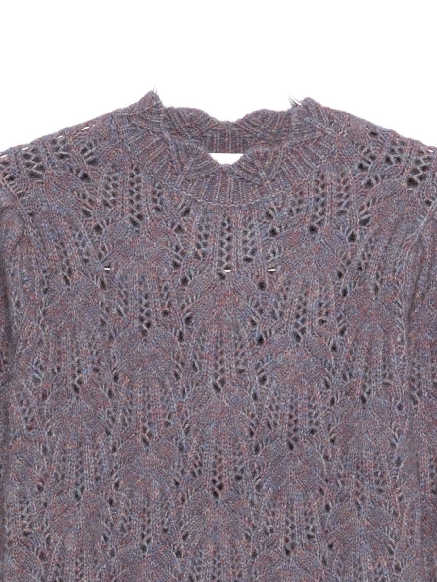 Pulover tricotat ISABEL MARANT ETOILE violet - Img 3