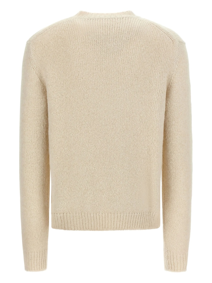 Pulover tricotat Jil Sander neutru - Img 2