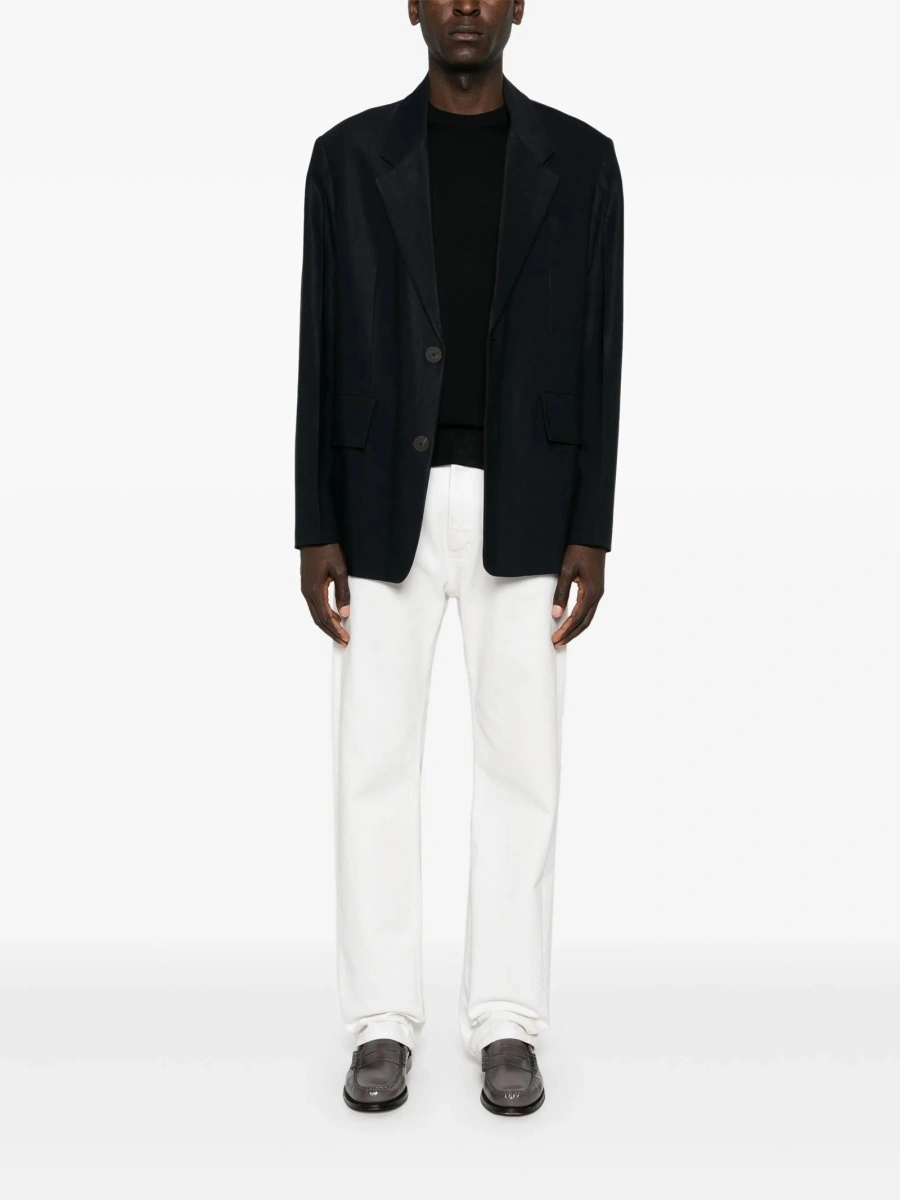 Pulover tricotat John Smedley negru - Img 2
