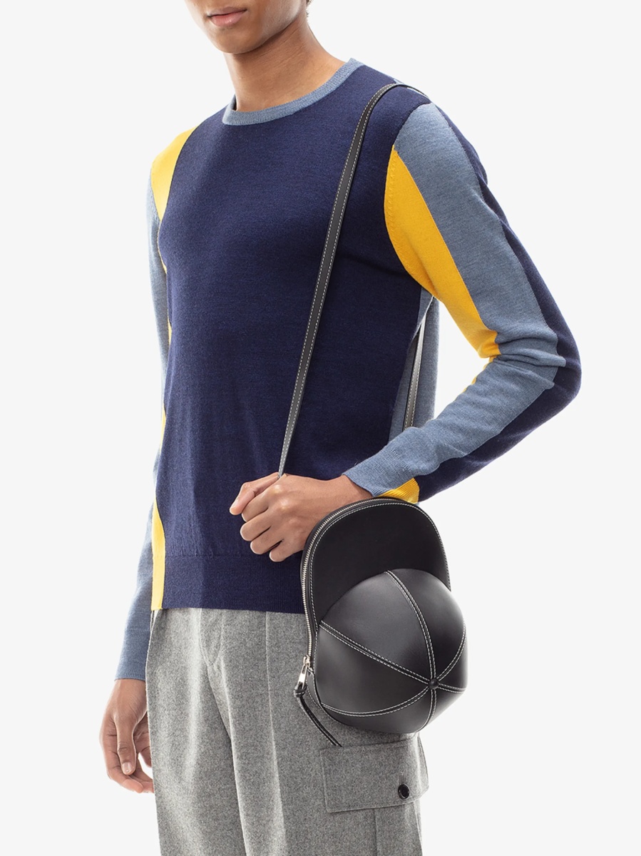 Pulover tricotat JW Anderson albastru - Img 3