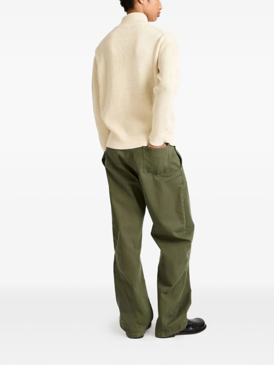 Pulover tricotat JW Anderson neutru - Img 3